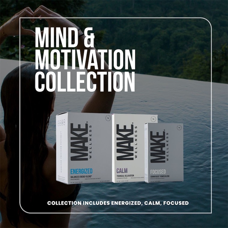 MAKE Wellness Mind & Motivation Collection with Energized, Calm and Focused, from Kim Picou in Stockton, CA