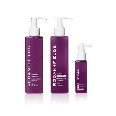 Rodan + Fields hair care regimen with shampoo, conditioner and scalp treatment, from Kim Picou in Stockton, CA